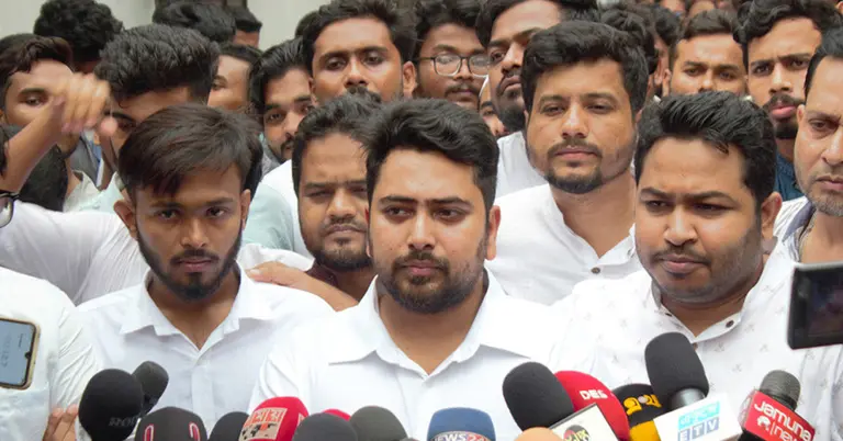 এনসিপির আহ্বায়ক নাহিদ ইসলাম